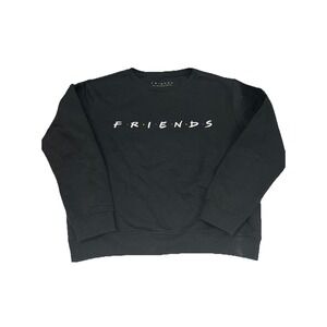 Friends TV Show Sweatshirt Black Size P See Pics For Measurements